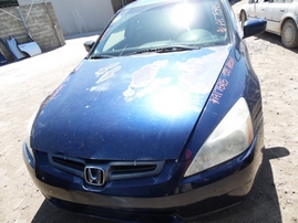 2003 HONDA ACCORD LX BLUE 4DR 2.4L VTEC AT A17595